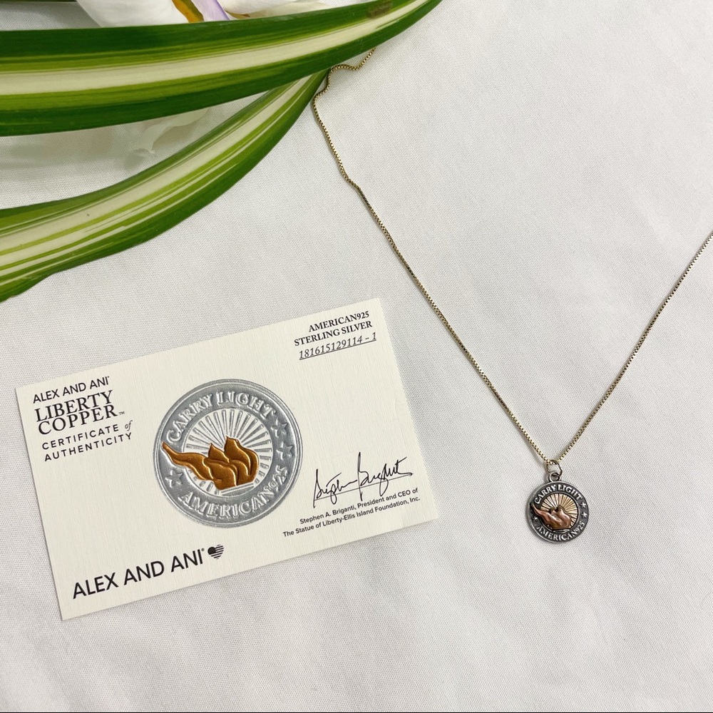 Alex and Ani Liberty Copper